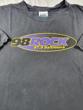 vintage 98 Rock Baltimore Orioles black t-shirt 📻